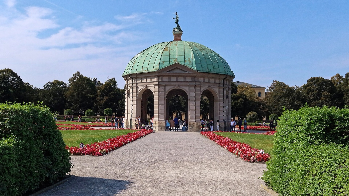 Der Hofgarten in München